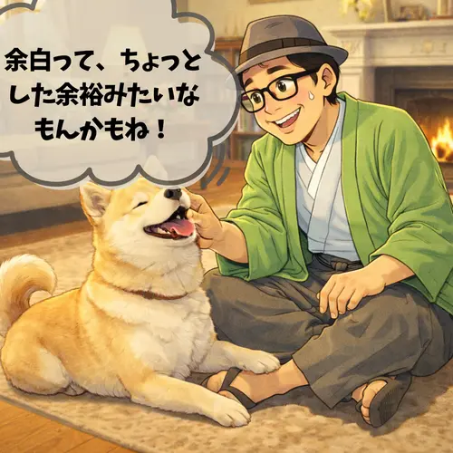 ブログの余白は、バランスをとる上でとても大事だと感じているところ…。