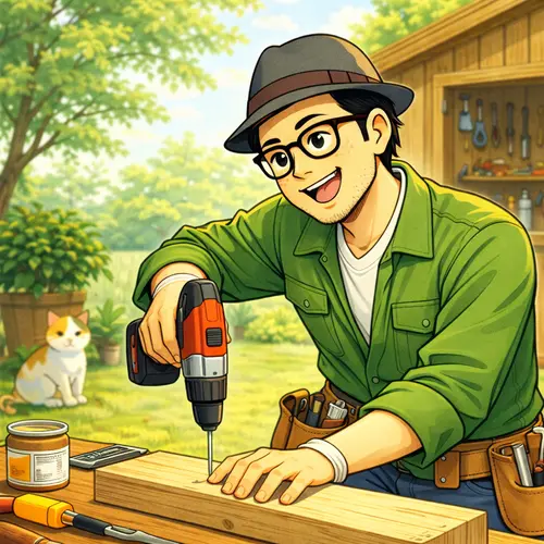 日曜大工が好きで、長年やってきたので、コツがたくさん溜まっている