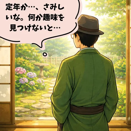 定年を迎えて、何か新しい趣味を見つけたいと思っているところ…。