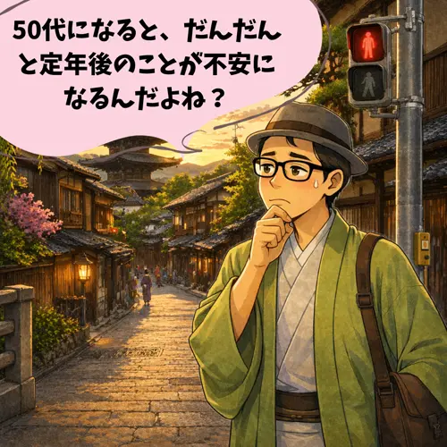 50代になって、、だんだんと定年後のことが不安になっているところ…。