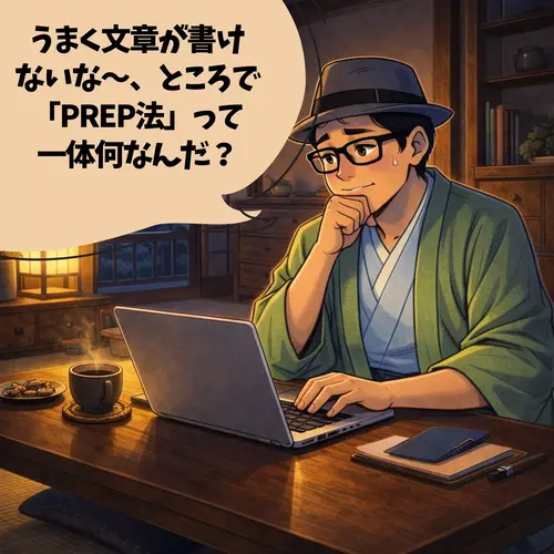 何が言いたいのかわからない記事になってしまうので、「PREP法」に興味を持ったところ…。