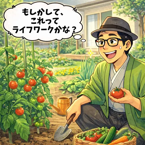 趣味の家庭菜園が、もしかしてこれはライフワークかな？と考えているところ…。