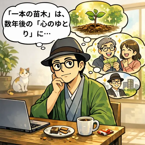 数年後に、第二の年金として育つように今からブログを始めたいと思っているところ。