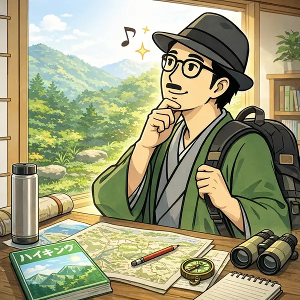 大好きなハイキングのことをブログで発信しようと考えている人