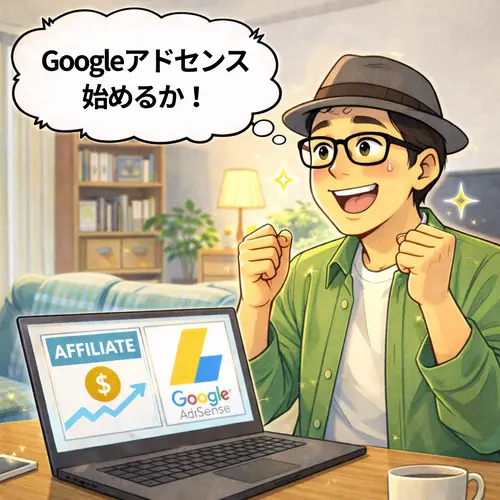 Googleアドセンスに挑戦しよとしているところ…