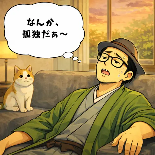 最近、人とのつながりが薄れて、孤独を感じているところ…